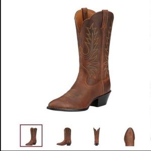 Ariat womens heritage western r-toe